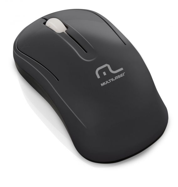 Mouse sem fio 2.4ghz  eco preto usb - Mo173