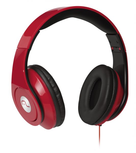 Headphone Monster Vermelho - Ph076 multilaser