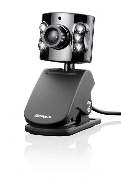 Webcam plugeplay 1.3mp mic usb - Wc040 multilaser