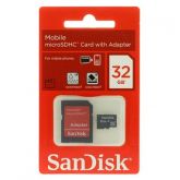 Cartão MicroSD SanDisk 32GB