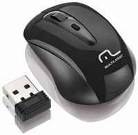 Mouse Wireless black piano mo049