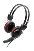 Headset premium gamer crab preto vermelho Ps2 multilaser - Ph042